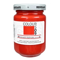 Culori acrilice opace Colours Renesans - 09 Red cadmium 125 ml