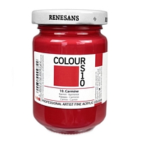 Culori acrilice opace Colours Renesans - 10 Carmine 125 ml