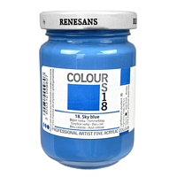 Culori acrilice opace Colours Renesans - 18 Sky blue 125 ml