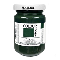 Culori acrilice opace Colours Renesans - 27 Golden green 125 ml