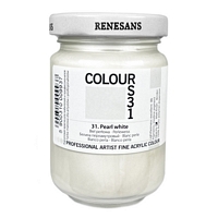 Culori acrilice opace Colours Renesans - 31 White pearl 125 ml