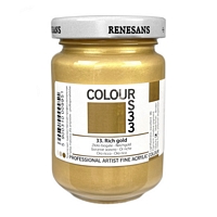 Culori acrilice opace Colours Renesans - 33 Gold rich 125 ml