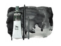 Grafit lichid acuarelabil Graphite Watercolor, 60ml, Renesans